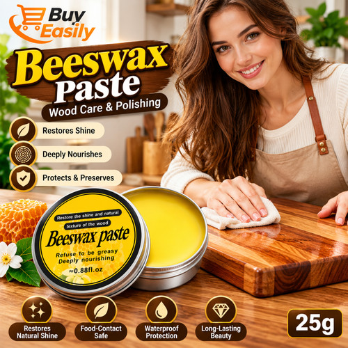 Natural beeswax wood polish - wood,