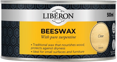 Liberon clear finish beeswax - clear,