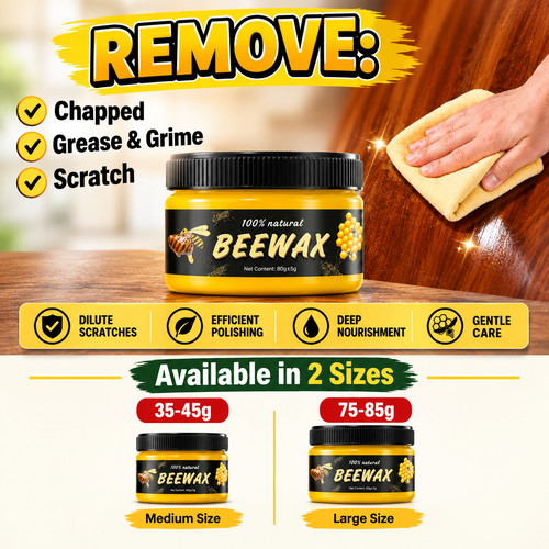 Natural beeswax furniture - natural,