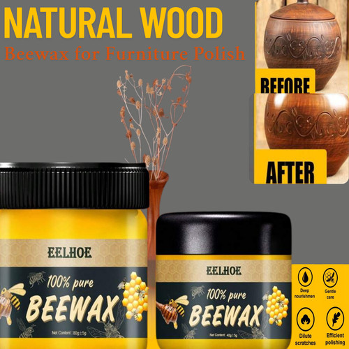 Natural beeswax furniture - natural,