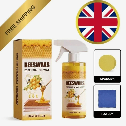 Natural beeswax wood polish - natural,