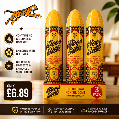 Non silicone wood silk - silicone, aerosol
